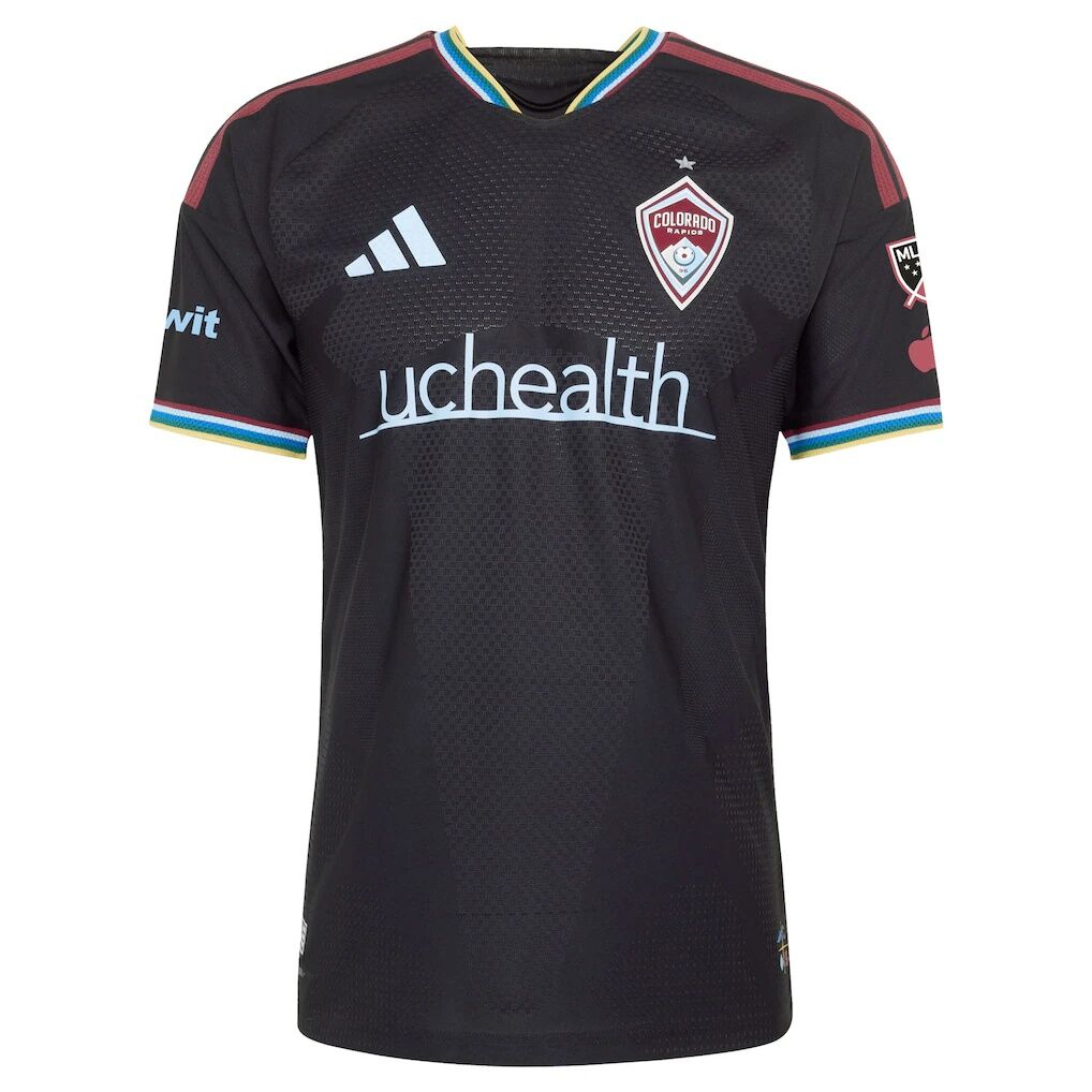 Colorado Rapids adidas 2026 Colorful Colorado On-Field Authentic Patch Jersey
