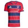 FC Dallas adidas 2026 DNA Kit On-Field Authentic Patch Jersey - Red - Alt1