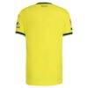 Nashville SC adidas 2026 The Reverb Kit On-Field Authentic Patch Jersey - Yellow - Back View