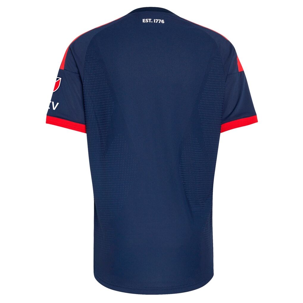 New England Revolution adidas  2026 Independence Day On-Field Authentic Patch Jersey