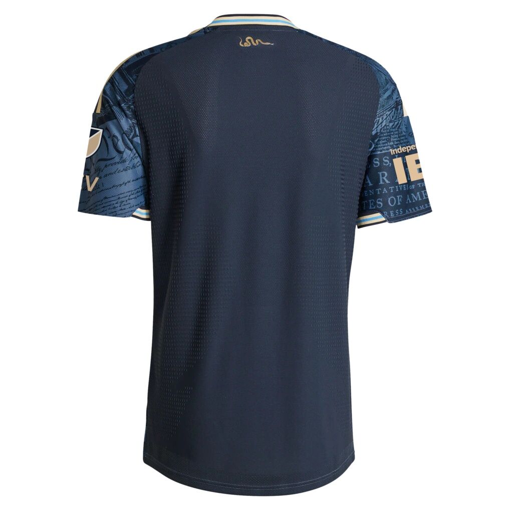 Philadelphia Union adidas 2026 1776 Kit On-Field Authentic Patch Jersey