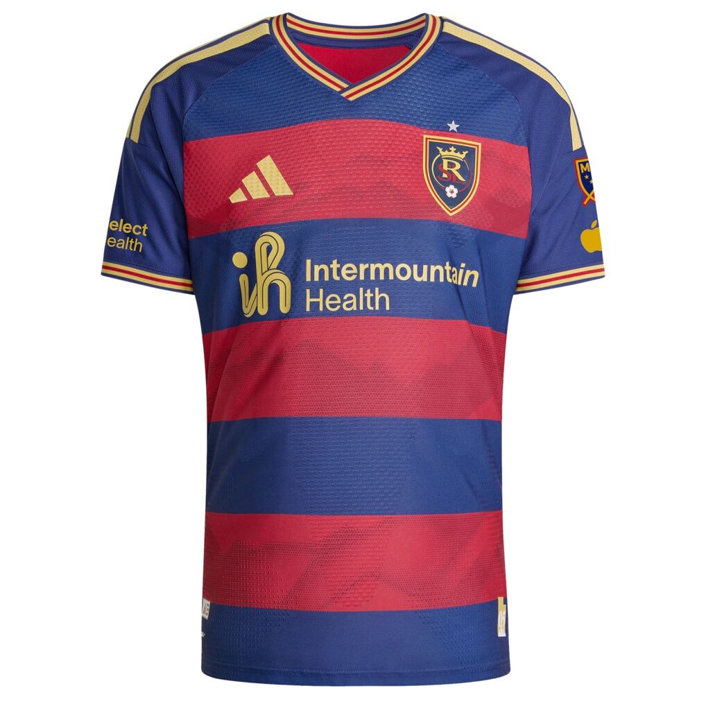 Real Salt Lake adidas 2026 The Switchback On-Field Authentic Patch Jersey