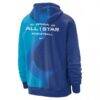 2026 WNBA All-Star Game Nike Unisex Practice Wave Hoodie - Rush Blue - Detail View