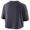 Golden State Valkyries Nike Women's Studio Cropped T-Shirt - Charcoal - Detail View
