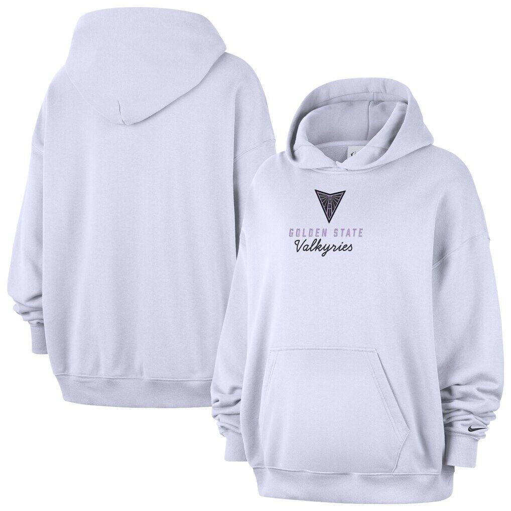 Golden State Valkyries Nike Women's Studio Fleece Hoodie - Violet