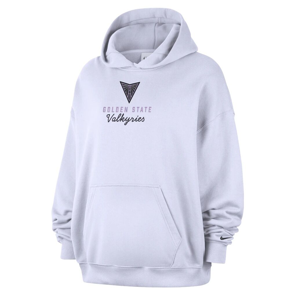 Golden State Valkyries Nike Women's Studio Fleece Hoodie - Violet