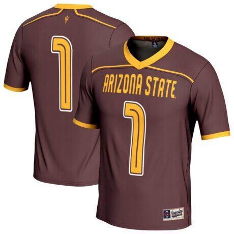 Arizona State Sun Devils GameDay Greats Unisex Lightweight Men's Lacrosse Fashion Jersey - - Front View