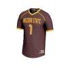 #1 Arizona State Sun Devils GameDay Greats Lightweight Women's Lacrosse Fashion Jersey - - Side View
