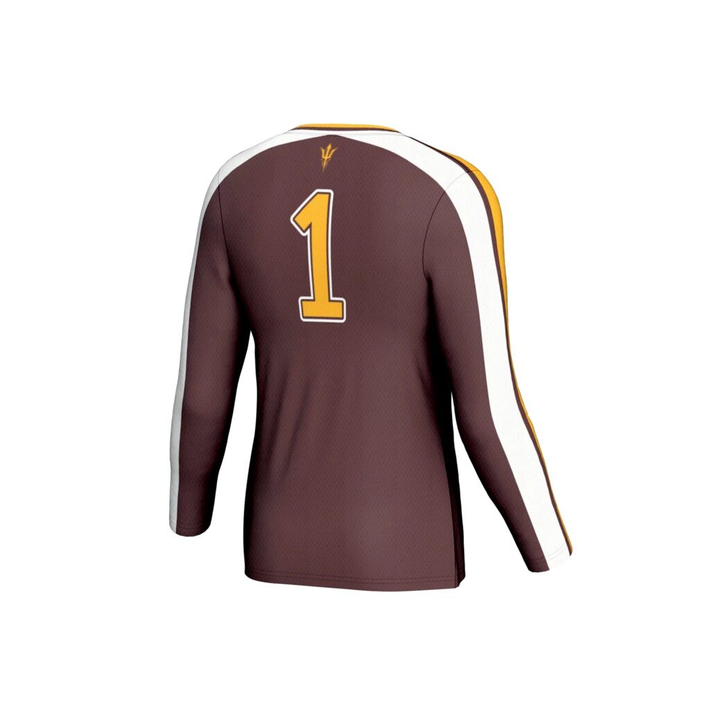 #1 Arizona State Sun Devils GameDay Greats Unisex Lightweight Collegiate Volleyball Fashion Jersey - Maroon