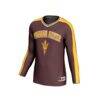 #1 Arizona State Sun Devils GameDay Greats Youth Lightweight Collegiate Volleyball Fashion Jersey - - Side View