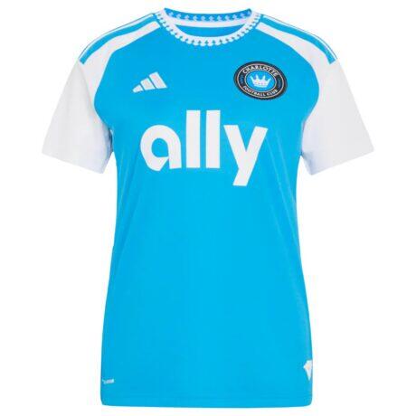 Charlotte FC adidas Women's 2026 Carolina Kit: Crowns Up Replica Jersey - Blue - Alt1