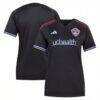 Colorado Rapids adidas Women's 2026 Colorful Colorado Replica Jersey - Black - Front View
