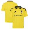 Columbus Crew adidas Youth 2026 The Crafted for Excellence Kit Replica Jersey - Gold - Front View