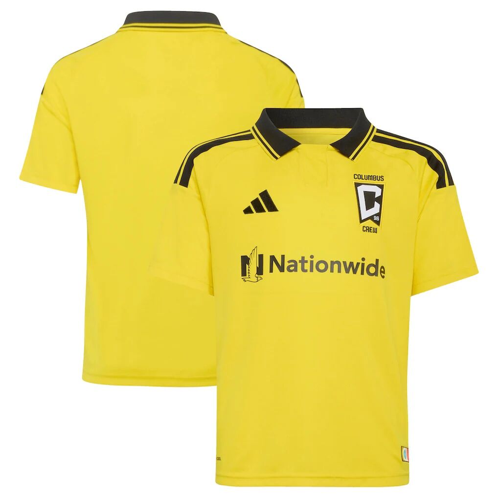 Columbus Crew adidas Youth 2026 The Crafted for Excellence Kit Replica Jersey