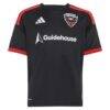 D.C. United adidas Youth 2026 Black-and-Red Kit Replica Jersey - Black - Side View