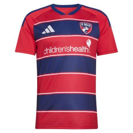 FC Dallas adidas 2026 DNA Kit Replica Jersey - Red - Front View