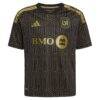 LAFC adidas Youth 2026 Primary Kit Replica Jersey - Black - Front View
