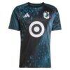 Minnesota United FC adidas 2026 The Decade Kit Replica Jersey - Black - Front View