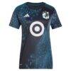 Minnesota United FC adidas Women's 2026 The Decade Kit Replica Jersey - Black - Front View