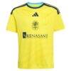 Nashville SC adidas Youth 2026 The Reverb Kit Replica Jersey - Yellow - Front View