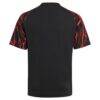 New York Red Bulls adidas Youth 2026 The Rooted Kit Replica Jersey - Black - Back View