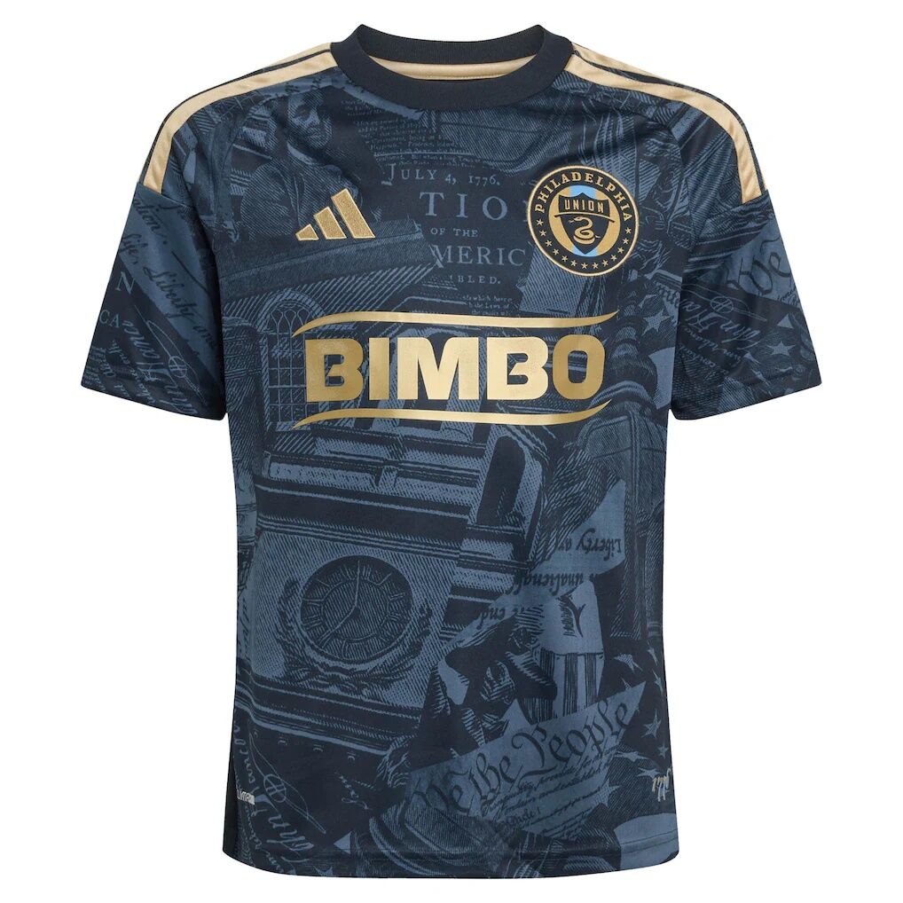 Philadelphia Union adidas Youth 2026 1776 Kit Replica Jersey