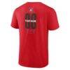 Atlanta Dream Big & Tall Personalized Center Court T-Shirt - Red - Detail View