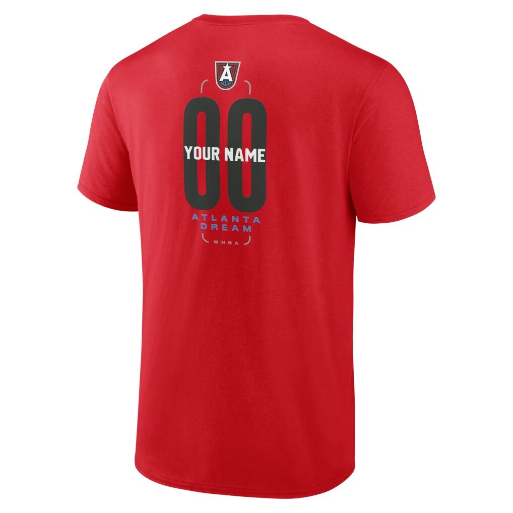 Atlanta Dream Big & Tall Personalized Center Court T-Shirt