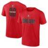 Atlanta Dream Big & Tall Personalized Center Court T-Shirt - Red - Front View