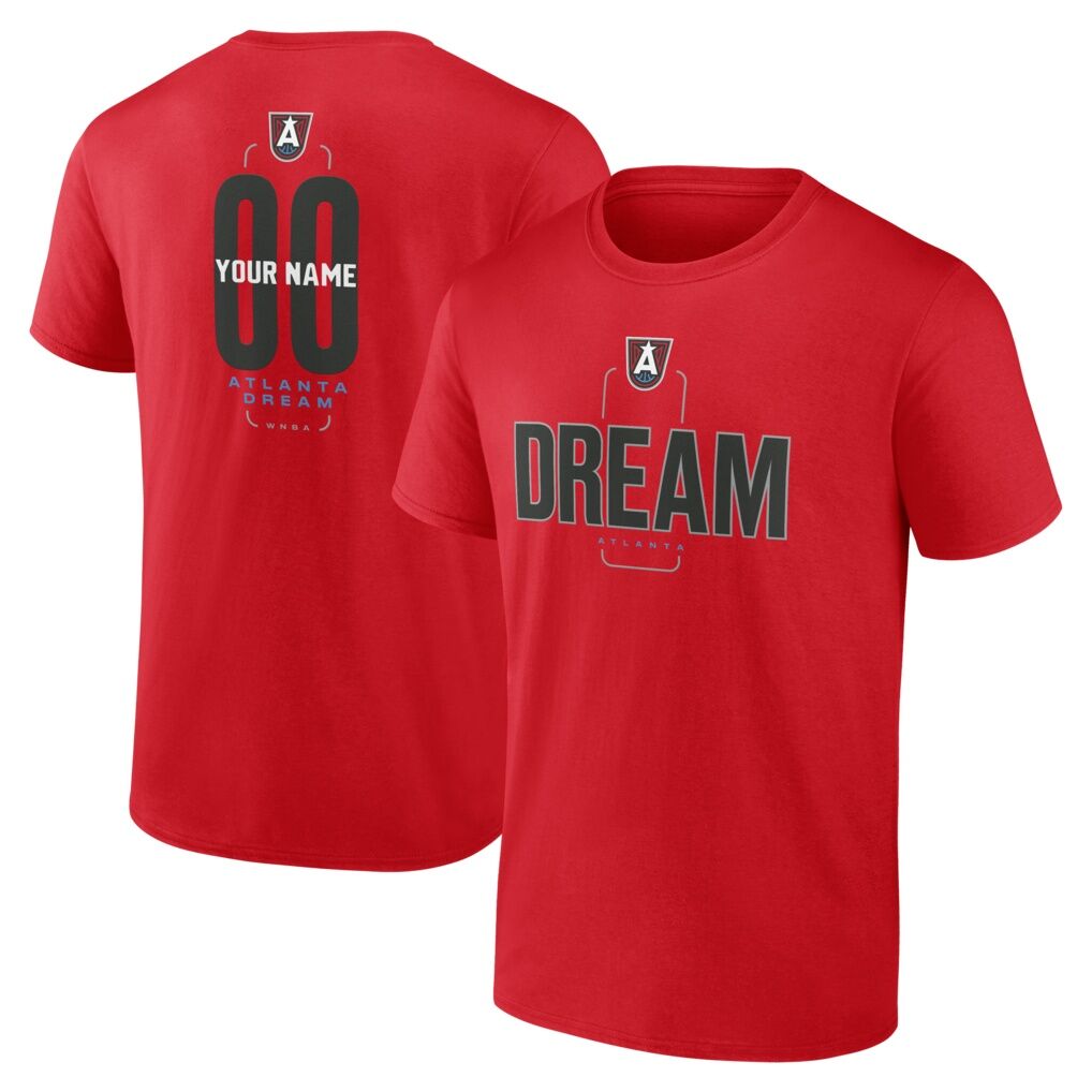 Atlanta Dream Big & Tall Personalized Center Court T-Shirt