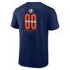Connecticut Sun Big & Tall Personalized Center Court T-Shirt - Navy - Detail View