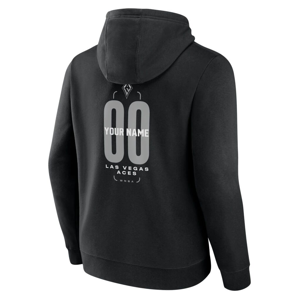 Las Vegas Aces Big & Tall Personalized Center Court Pullover Hoodie