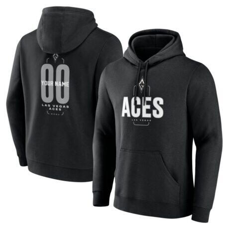 Las Vegas Aces Big & Tall Personalized Center Court Pullover Hoodie