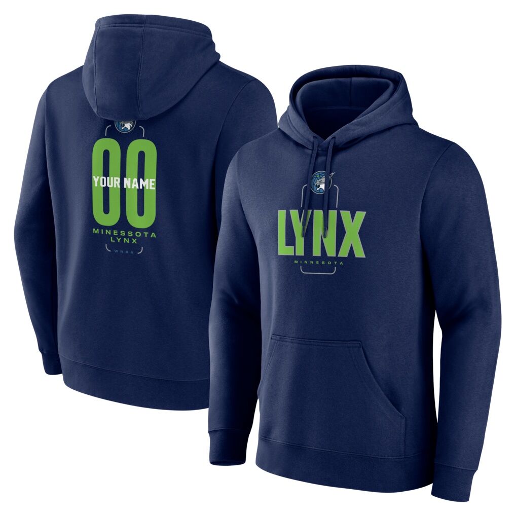 Minnesota Lynx Big & Tall Personalized Center Court Pullover Hoodie