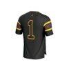 #1 Arizona State Sun Devils GameDay Greats Youth Lightweight Collegiate Football Fashion Jersey - Black - Detail View