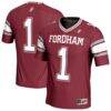 #1 Fordham Rams GameDay Greats Youth Lightweight Collegiate Football Fashion Jersey - - Front View