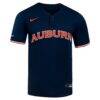 Auburn Tigers Nike Unisex Limited Softball Jersey - Navy - Side View