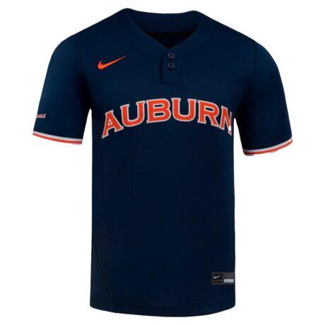 Auburn Tigers Nike Unisex Limited Softball Jersey - Navy - Side View