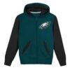 Philadelphia Eagles Outerstuff Toddler Stadium Colorblock Full-Zip Hoodie - - Side View