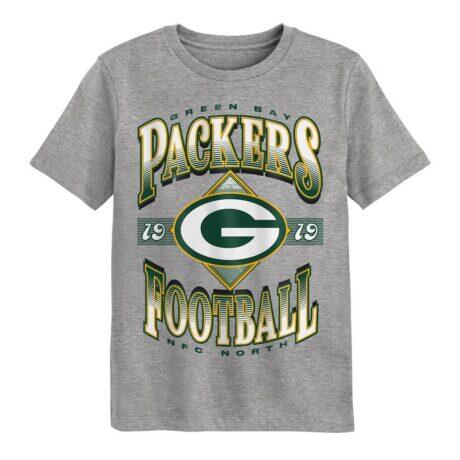 Green Bay Packers Outerstuff Preschool Of Days Past T-Shirt - - Front View
