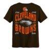 Cleveland Browns Outerstuff Toddler Top Pick T-Shirt - Brown - Detail View
