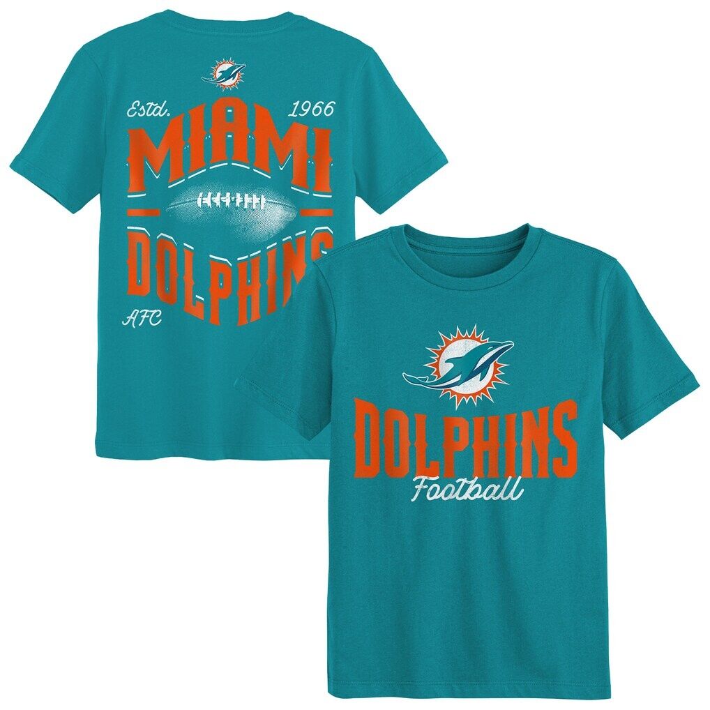 Miami Dolphins Outerstuff  Toddler Top Pick T-Shirt - Aqua