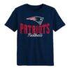 New England Patriots Outerstuff Toddler Top Pick T-Shirt - Navy - Side View