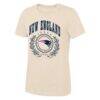 New England Patriots Outerstuff Girls Youth Undefeated T-Shirt - - Front View
