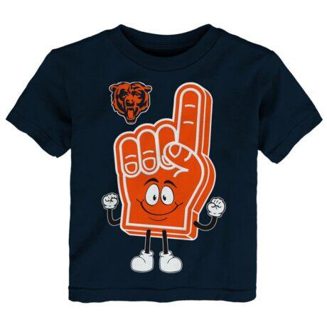 Chicago Bears Outerstuff Infant Handyman T-Shirt - Navy - Front View