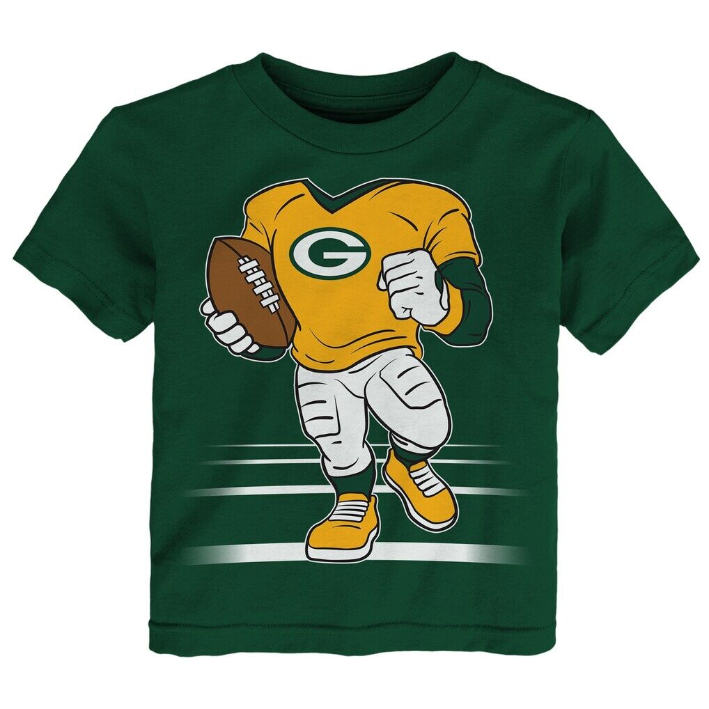 Green Bay Packers Outerstuff Toddler Game Fit T-Shirt