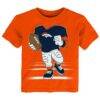 Denver Broncos Outerstuff Toddler Game Fit T-Shirt - Orange - Front View