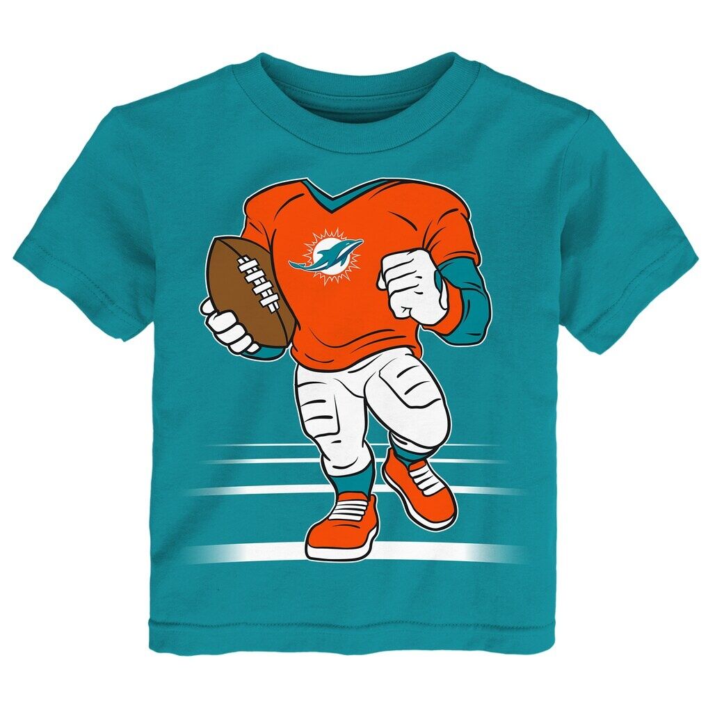 Miami Dolphins Outerstuff Toddler Game Fit T-Shirt - Aqua