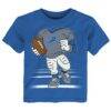 Detroit Lions Outerstuff Toddler Game Fit T-Shirt - Blue - Front View