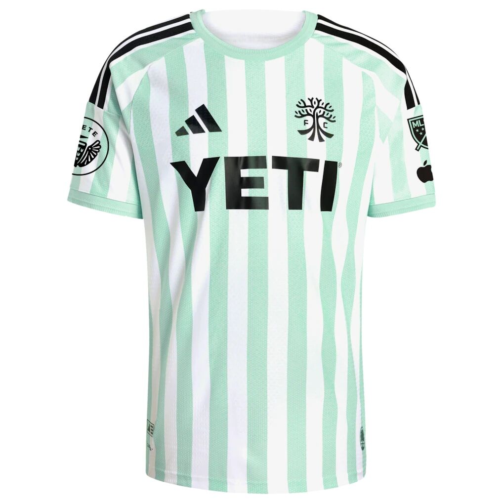 Austin FC adidas  2026 The Rooted Kit On-Field Authentic Patch Jersey